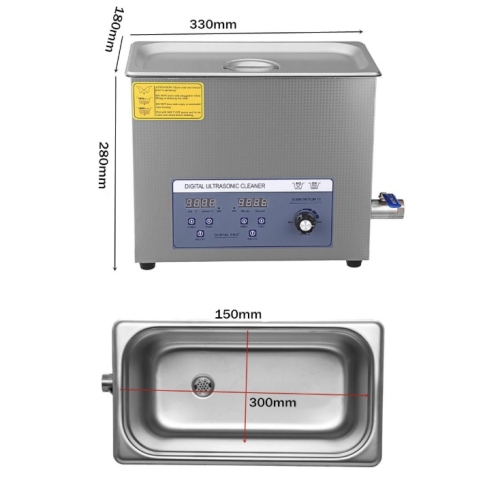 Ultrasone reiniger PS 30AL 6L: speciaal ontworpen voor vinylplaten